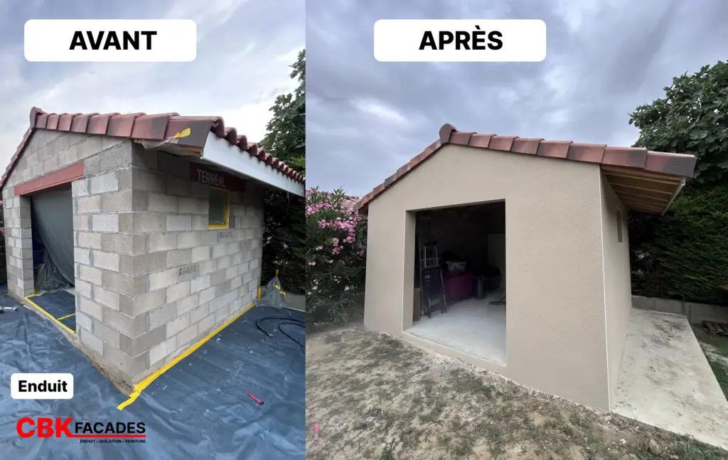 Enduit de façade à Toulouse